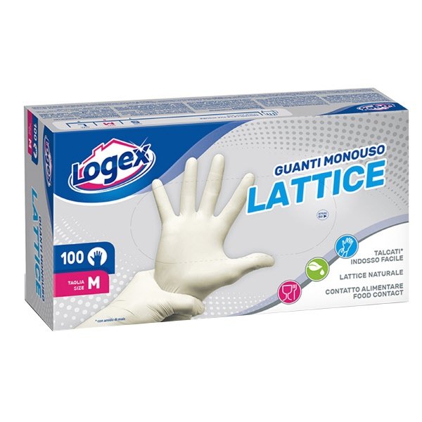 Guanti in lattice - taglia M