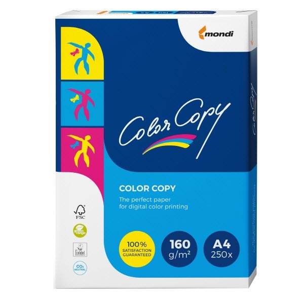 Color Copy bianca - A4 - 160g - 250 fogli