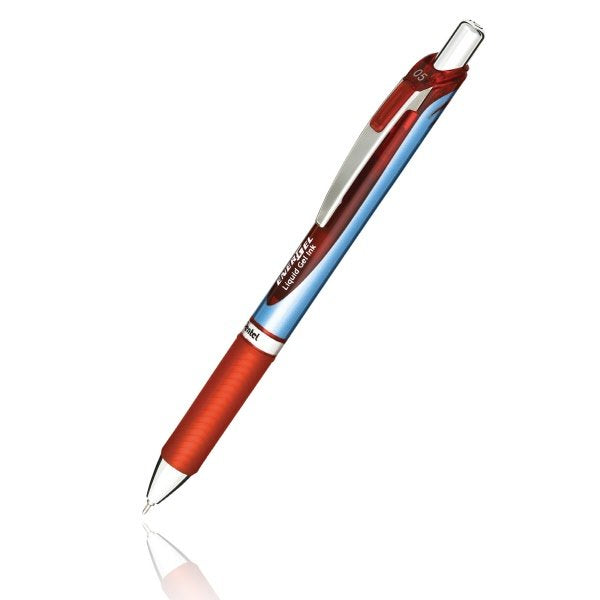 Roller Energel XM Klick - rosso - Tratto super fine