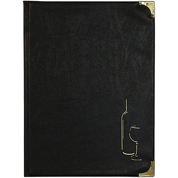 Carta dei vini A4-31,5x24cm - nero
