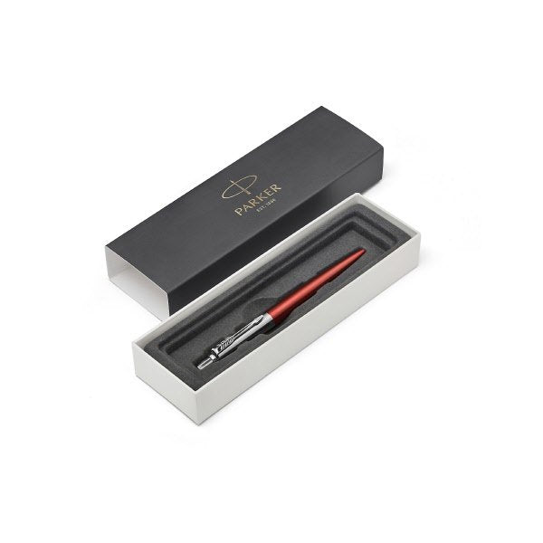 Penna a sfera chelsea orange - colore fusto nero - Tratto fine