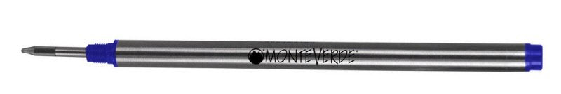 Refill per roller MontBlanc - inchiostro blu - punta Media - blister 2 pezzi