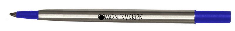 Refill per roller Parker - inchiostro blu - punta Fine - blister 2 pezzi