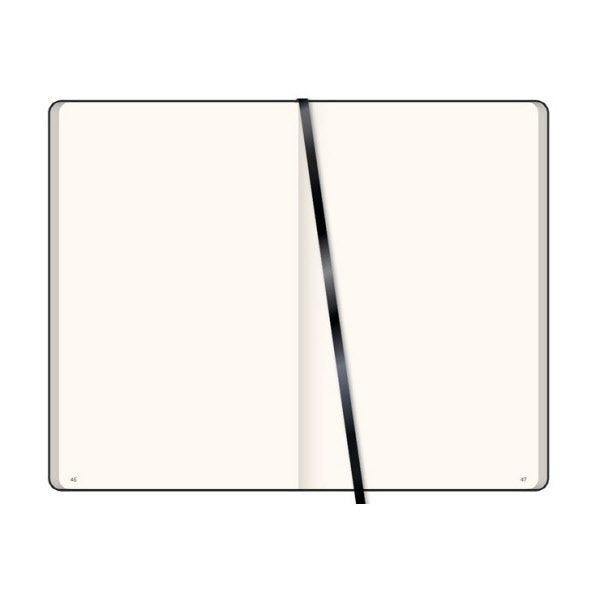 Notes senza rigatura  - f.to 9x14 - carta avorio - nero