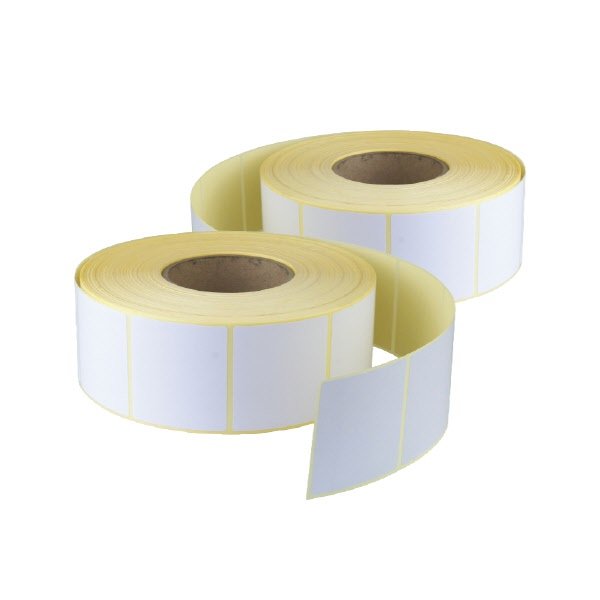Rotolo 130 etichette permanenti in carta termica - 75x160 mm - Registratori e pacchi. Compatibili stampante LP