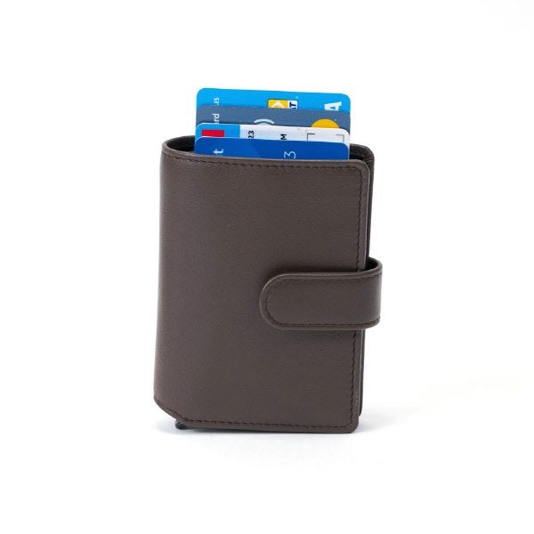 Porta carte Axel Plus - marrone