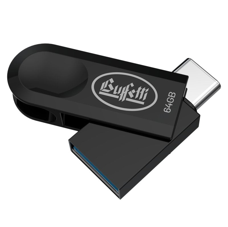 Dual Flash Drive USB A - USB Type-C ECO - 64GB