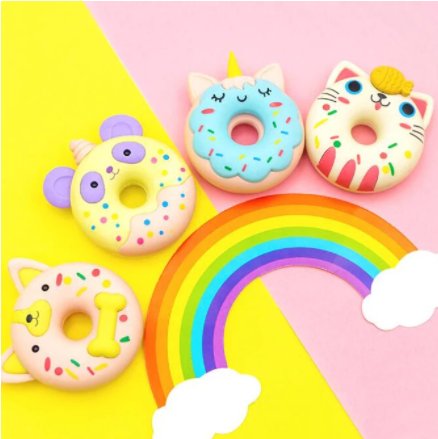 Gomma per matita Animal Donuts