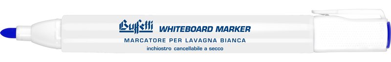 Marcatore per lavagne bianche - blu - Punta tonda - Tratto 1-3 mm
