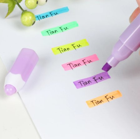 Astuccio 6 evidenziatori - Light-Pen