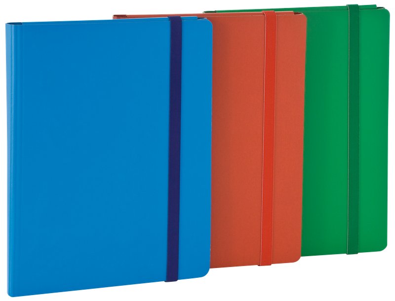 Cartelline con elastico in fibrone