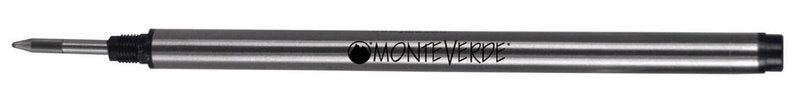 Refill per roller MontBlanc - inchiostro nero - punta Media - blister 2 pezzi