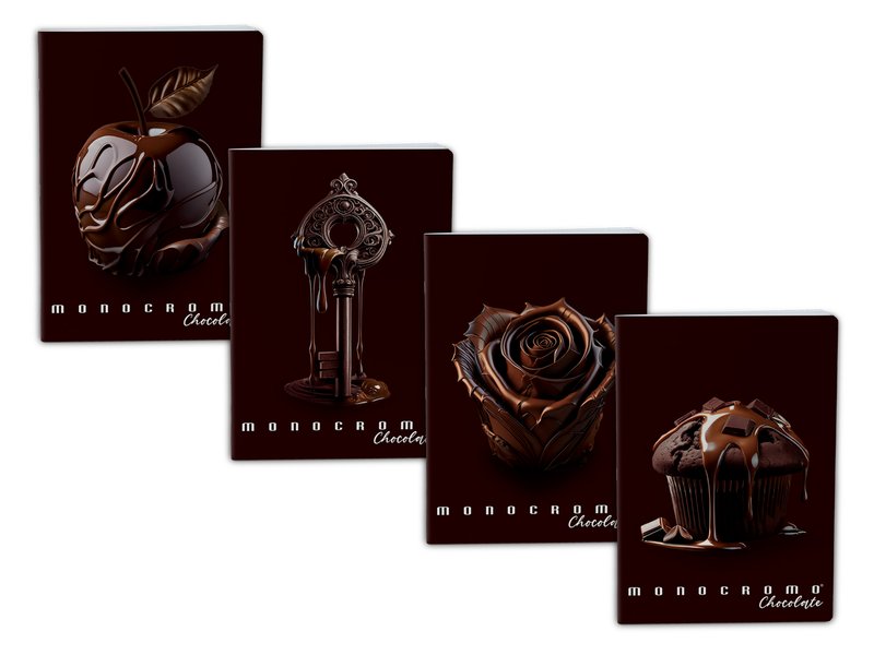 Maxiquaderno Monocromo Chocolate - rigatura 1R