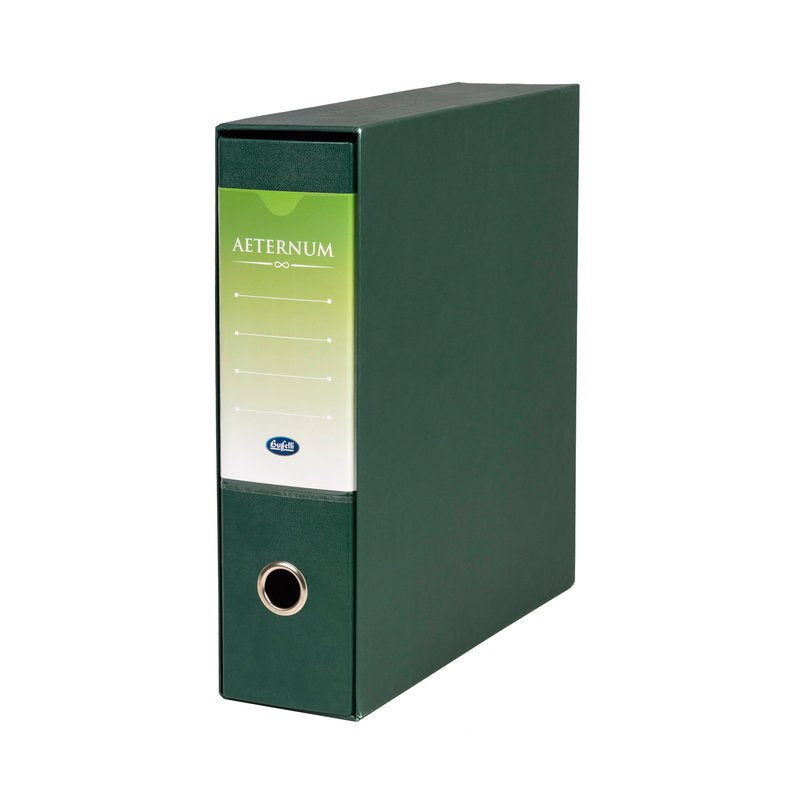 Raccoglitore Aeternum- Formato Commerciale - Dorso 8 cm - verde