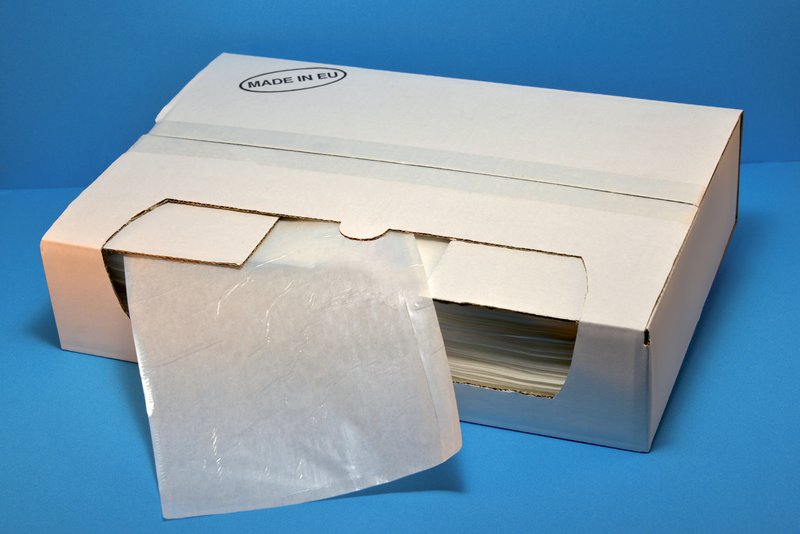Buste adesive neutre per documenti postali - 235x175 mm - conf. 100 pz.