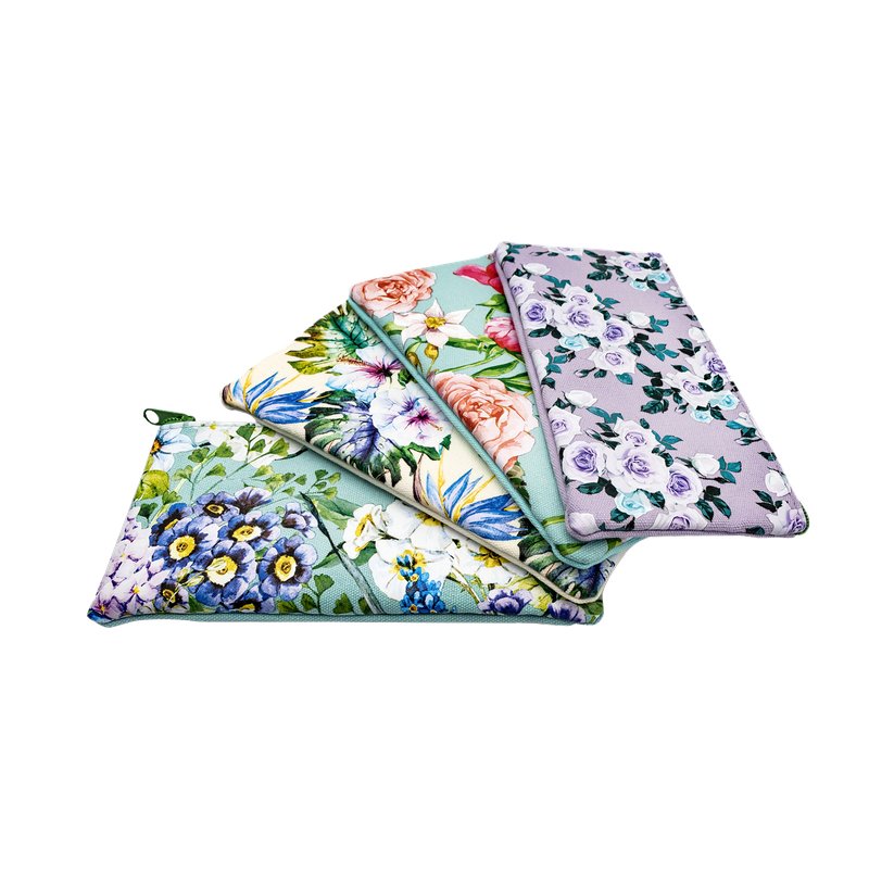 Bustina Pigna Flowers - colore viola