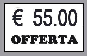 Etichette rimovibili 26 x 19 mm