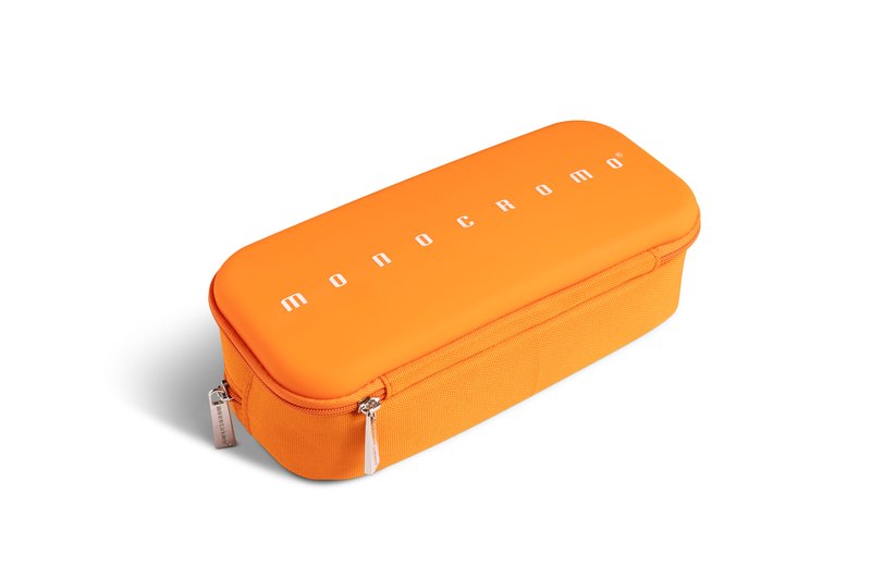 Astuccio Monocromo 2 zip silicone + poliestere - colori assortiti