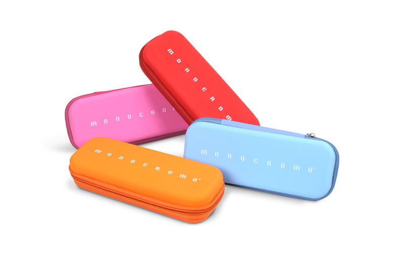Astuccio Monocromo ovale in silicone - colore arancione