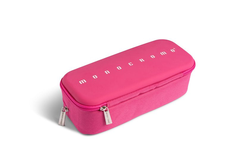 Astuccio Monocromo 2 zip silicone + poliestere - colori assortiti