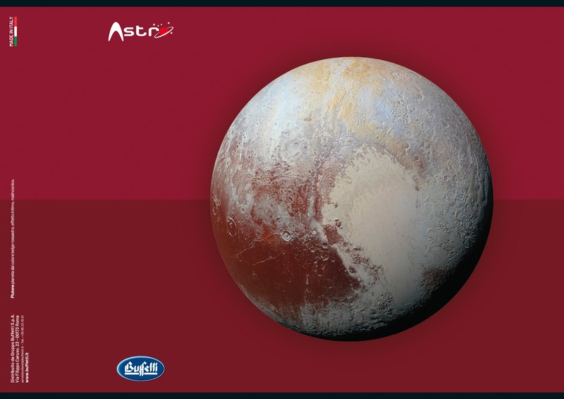 Maxiquaderno ASTRO - Rigatura 0Q - Quadretto da 5mm con margine - 80 g - A4 - copertine assortite