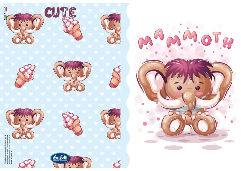 Maxiquaderno CUTE - Rigatura 1R - Righe - 80 g - A4 - copertine assortite