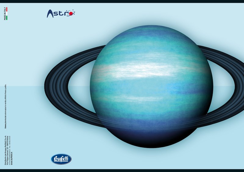 Maxiquaderno ASTRO - Rigatura 0Q - Quadretto da 5mm con margine - 80 g - A4 - copertine assortite