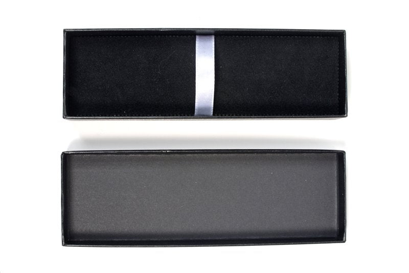 Penna a sfera Chrome fusto noce - nero