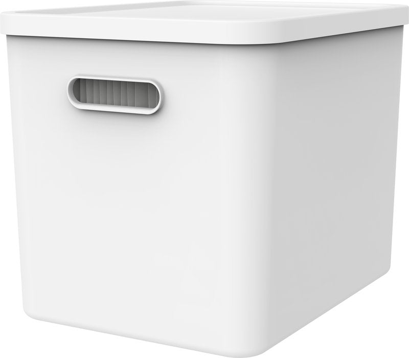 Contenitore con coperchio My Paper A4 - bianco