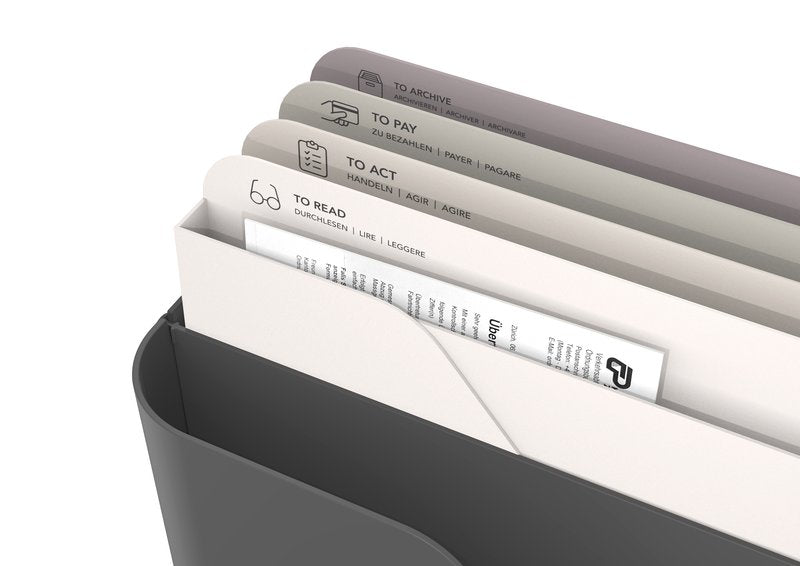 Organizer per documenti A4 - My Paper - bianco