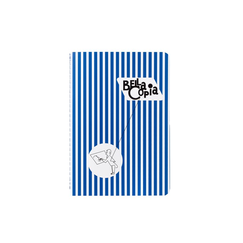 Taccuino BELLA COPIA copertina soft cover - 1R - azzurro