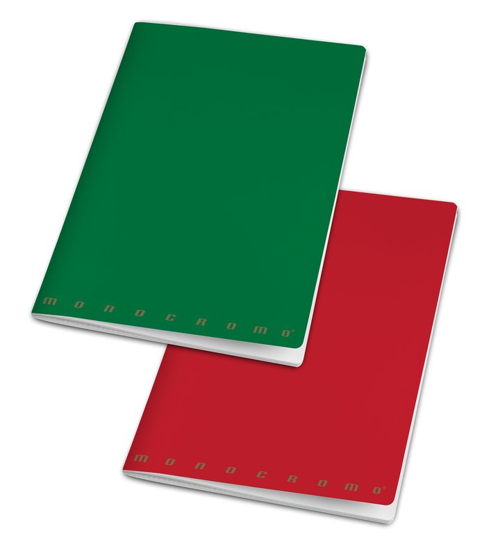 Maxi Quaderno MONOCROMO Christmas edition -  copertina plastificata opaca - 1R - Righe