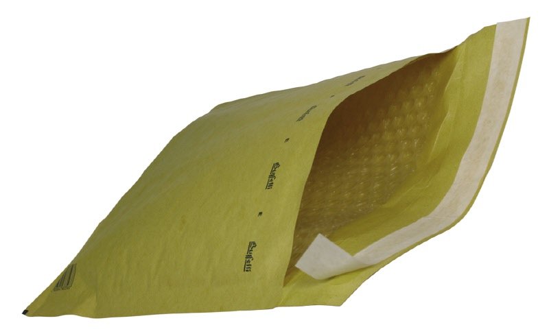 Buste imbottite in carta avana - Formato interno 27x36 cm