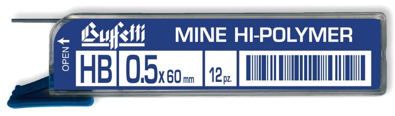 Mine Hi-Polymer - Tratto 0,5 mm - Gradazione F