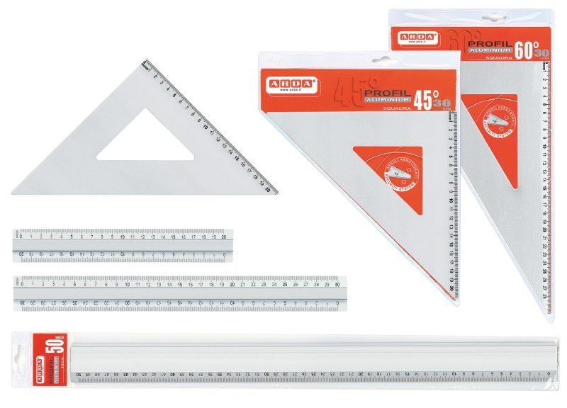 Linea Profil - Squadra 60° - 60° 30 cm