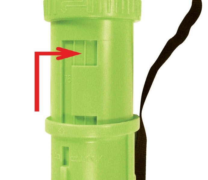 Tubo portadisegni estensibile - 72/124 cm - diametro interno 7 cm