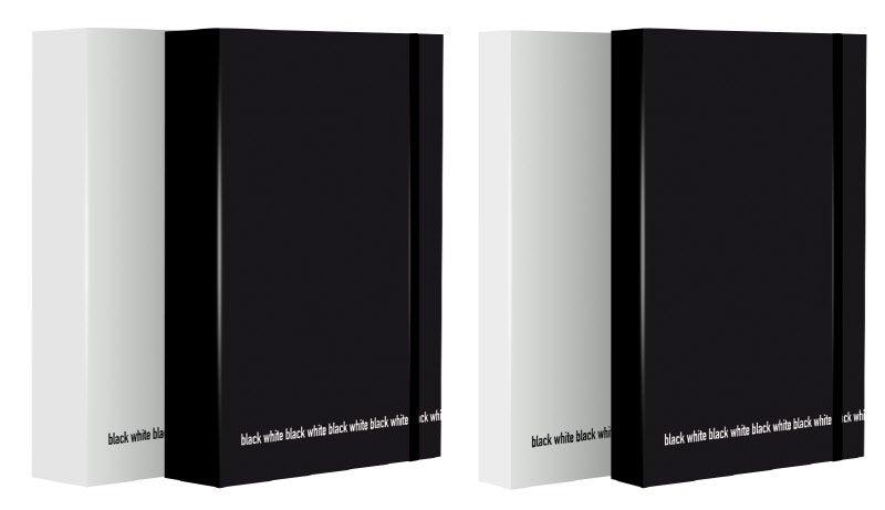 Scatole progetti Black White
