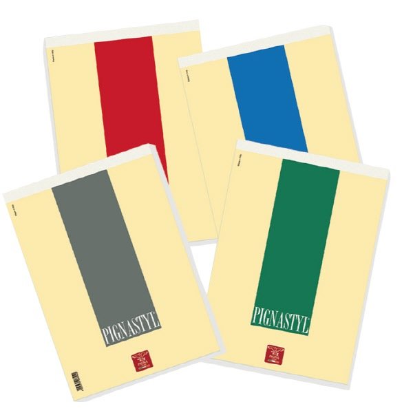Blocco notes Pignastyl - A5  - 1R - Righe medie e superiori - 70 fogli da 80 g