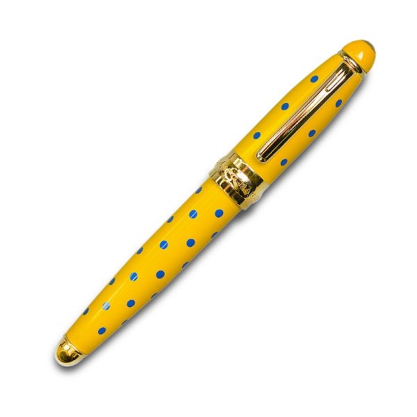 Penna stilografica Mipo - giallo oro