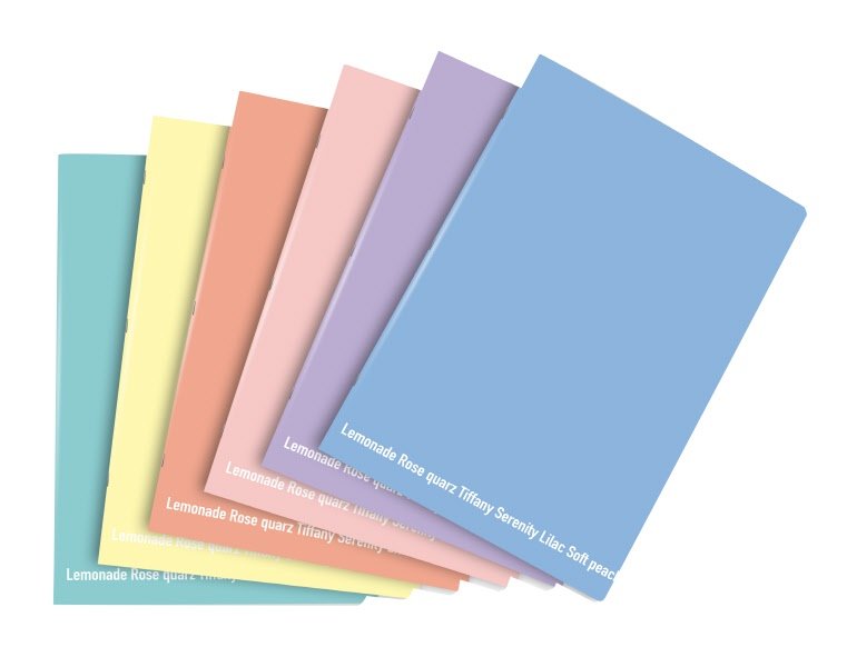 Maxiquaderno Happy Color Pastello - Rigatura B - Righe 3a elementare - 80 g - A4 - copertine assortite