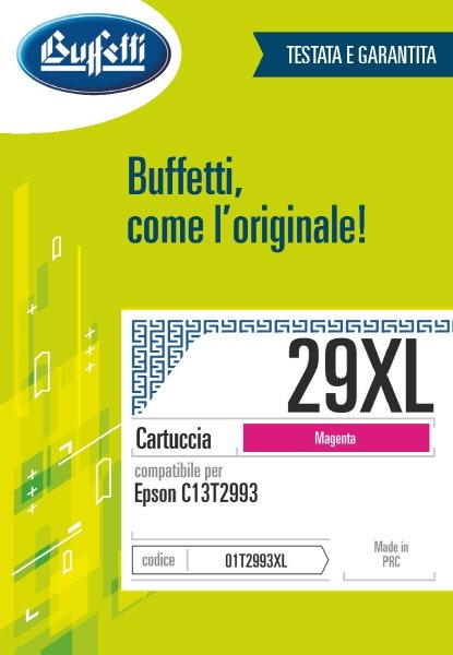 Epson Cartuccia ink jet - Compatibile 29XL C13T299340 - Magenta - 450 pag