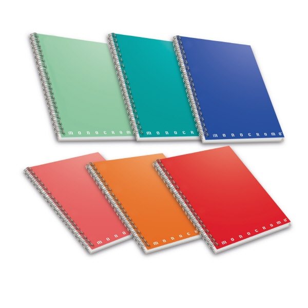 Maxiquaderni skip Monocromo  - Rigatura 4M - Quadretto elementari e medie - 80 g - copertine assortite