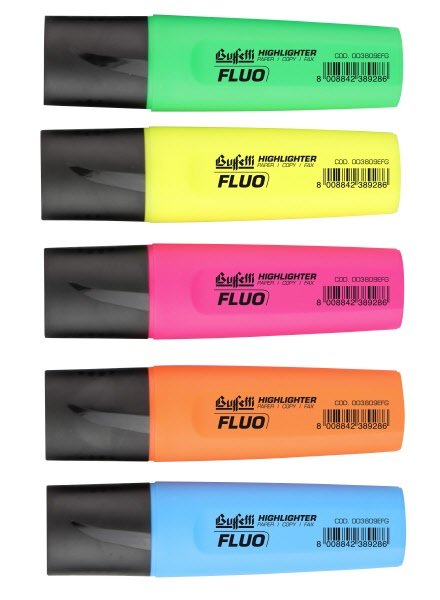 Evidenziatore fluo - colore verde