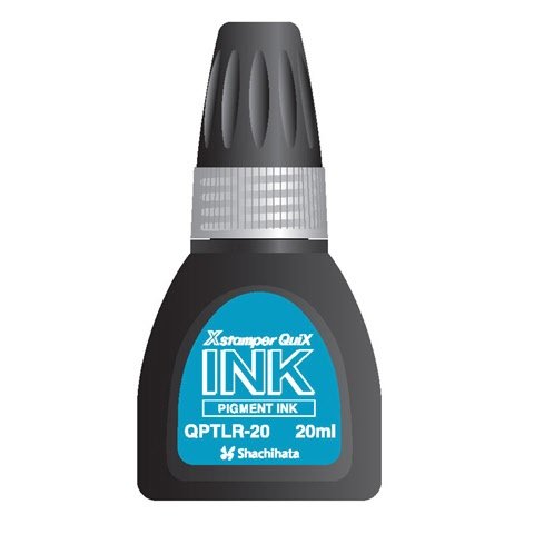 Ricarica inchiostro nero da 20 ml per timbri pre-inchiostrati Buffetti