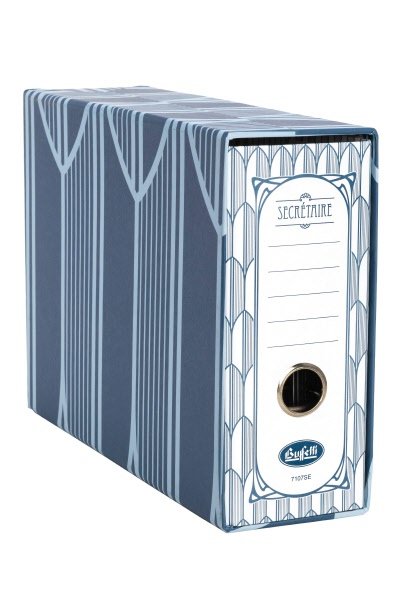 Raccoglitore Secretaire - Formato Memorandum - Dorso 8 cm - Blu