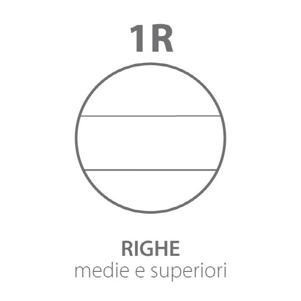 Maxiquaderni Monocromo The Original  - Rigatura 1R - Righe medie e superiori - 100 g - copertine assortite