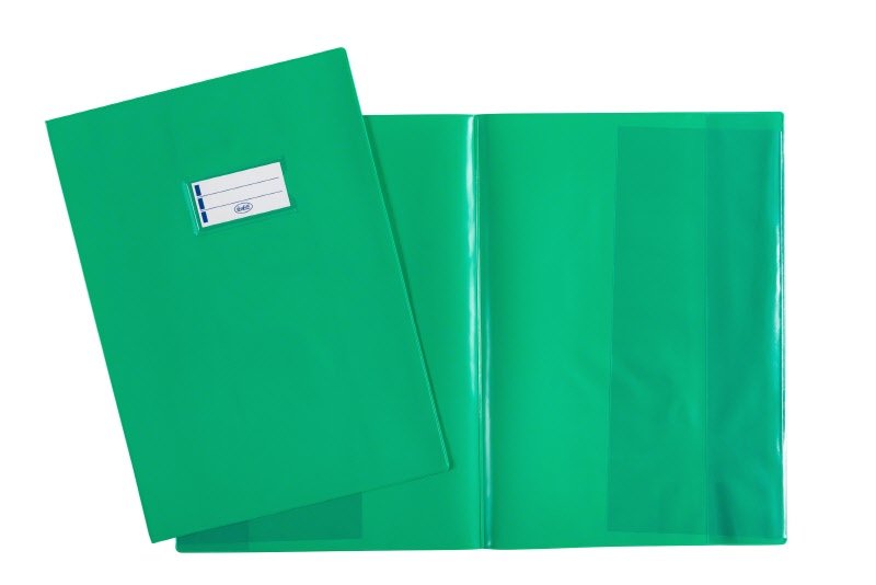 Copertina per quaderni - PVC laccato - 30x21 cm - Spessore extra - verde chiaro