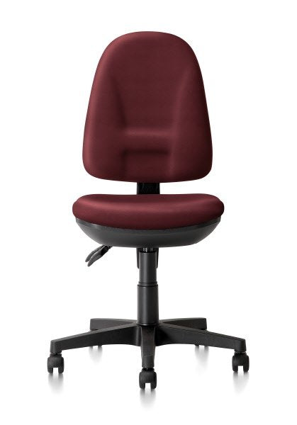 Sedia operativa Explorer Elegance ITALY - braccioli opzionali - similpelle - bordeaux