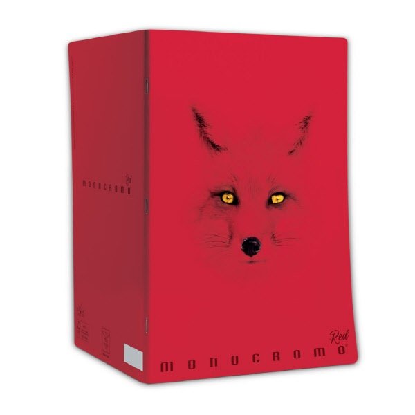 Maxiquaderni Monocromo Red - Rigatura 1R - Righe medie e superiori - 100 g - copertine assortite