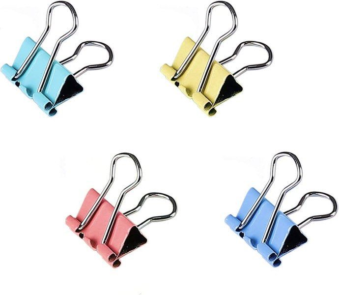 Molle double clip - 40 mm - colori assortiti